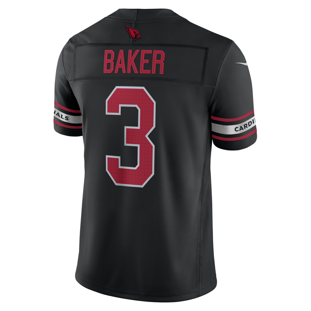 Arizona Cardinals Budda Baker Nike Alternate Vapor F.U.S.E. Stitched Limited Jersey - Black