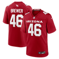 Arizona Cardinals Aaron Brewer Nike Team Game Jersey - Cardinal